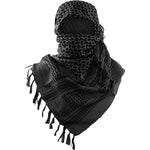 2024 New Military Tactical Desert Hijab Scarf Muslim Headscarf Islam Arab Keffiyeh Head Neck Scarves Wrap for Men and Women